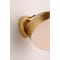 Et2 Half Moon 1-Light 7.75" Wide Metallic Gold Wall Sconce E20369-92MG - alternate 2
